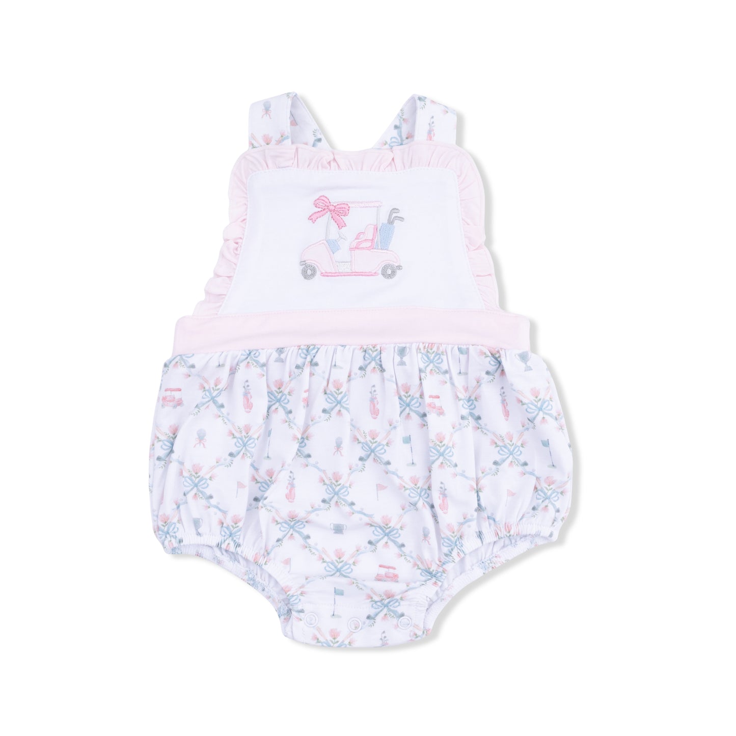 Golf Trellis Ruffle Bubble