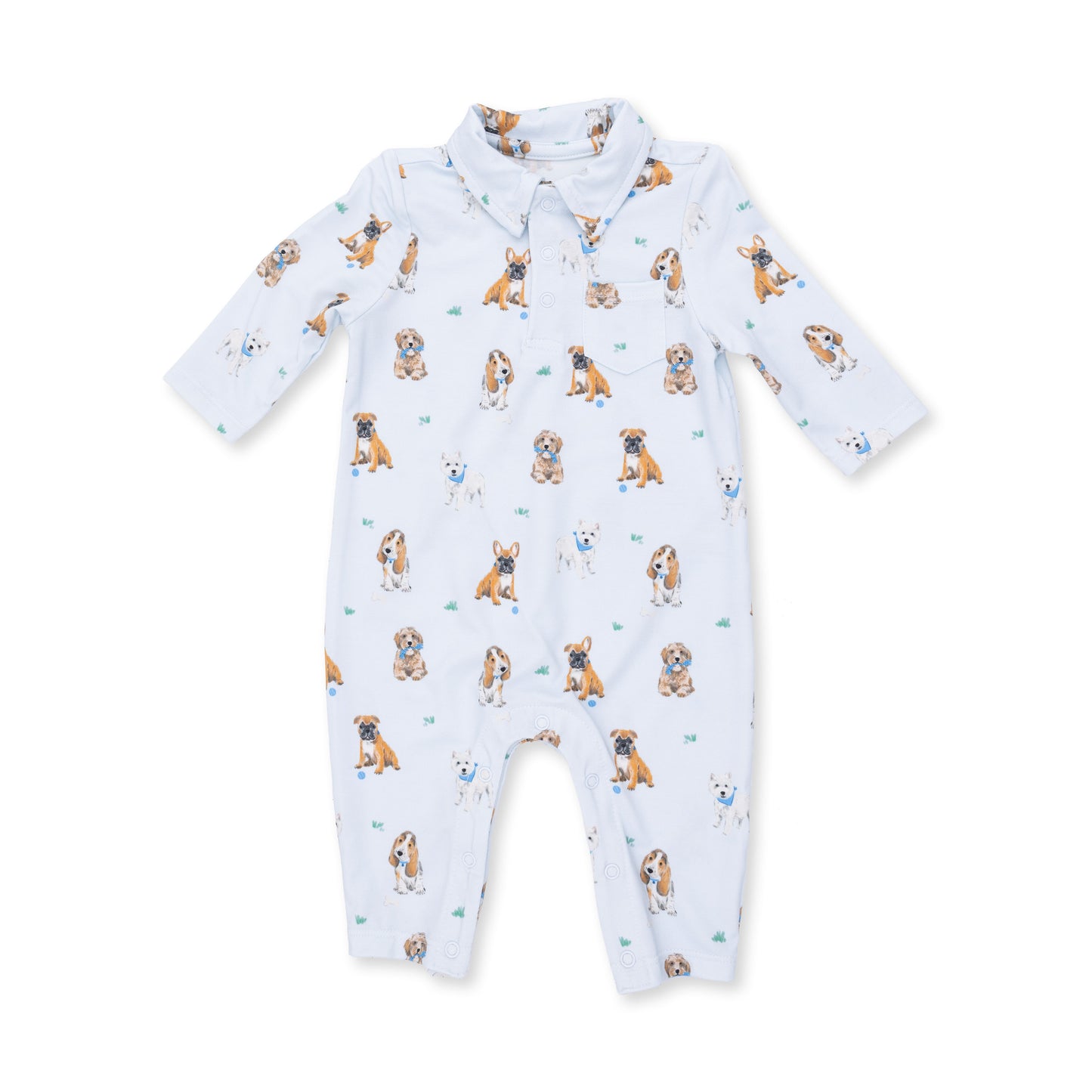 Bestie Dogs Polo Romper