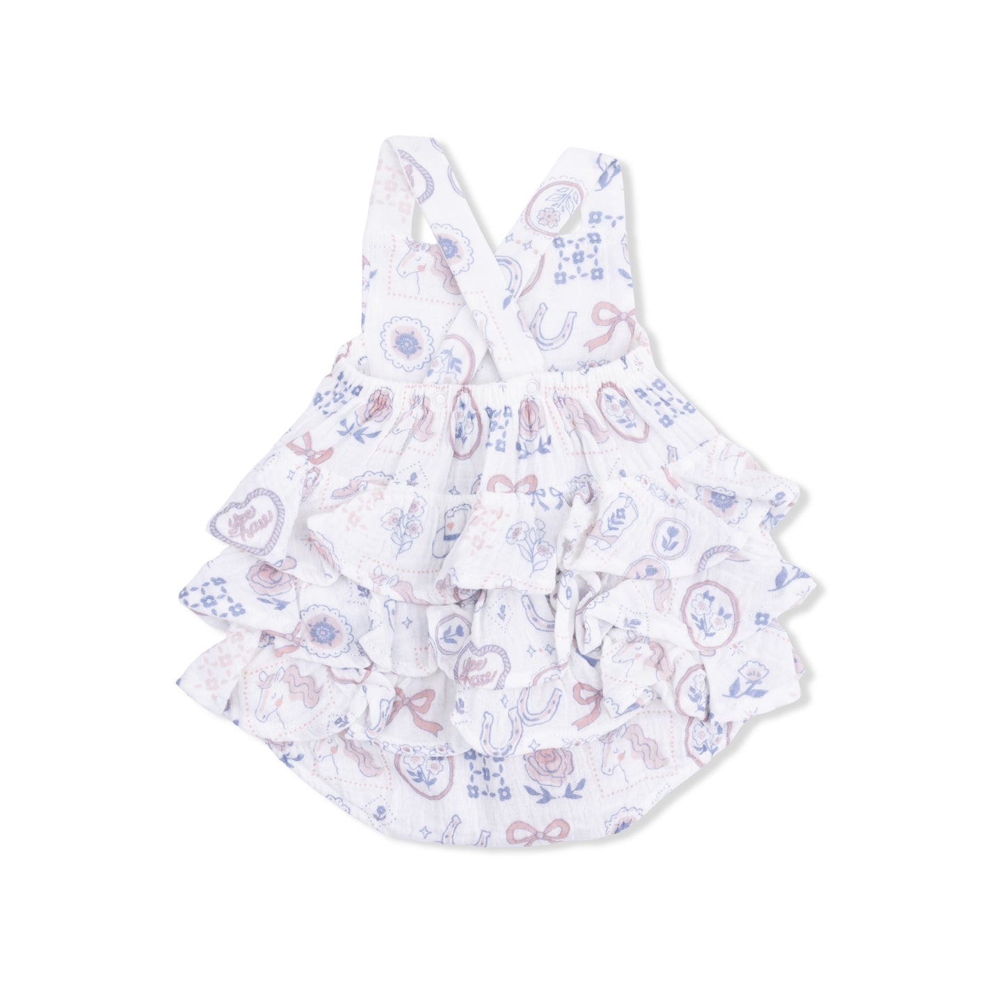 Country Heirlooms Ruffle Sunsuit