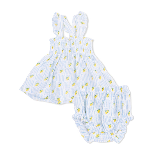 Lovely Lemons Top & Bloomer Set