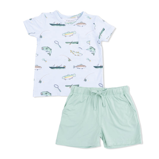 Fishing Crew Shorts Set