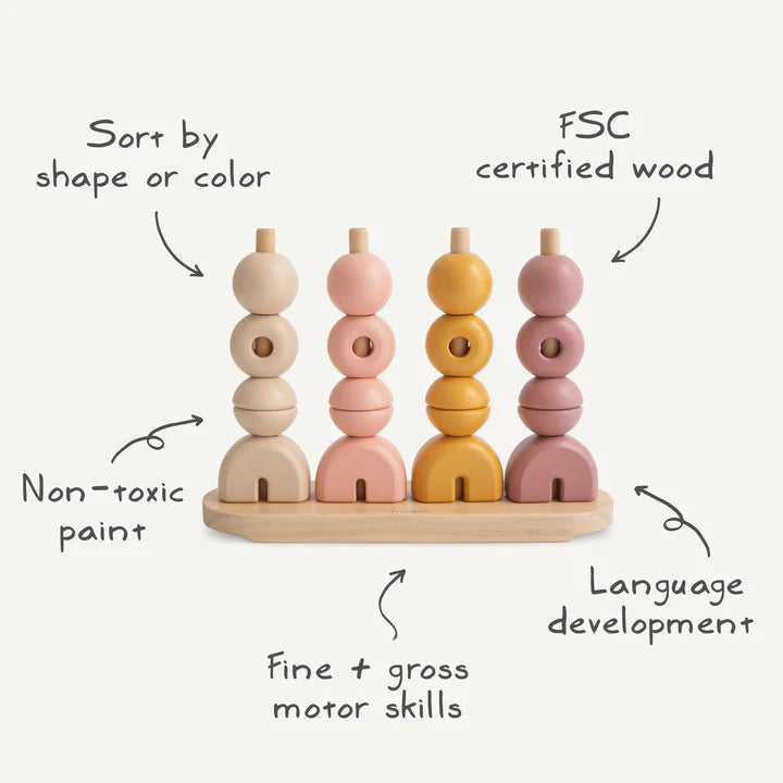 Wooden Stacker Set